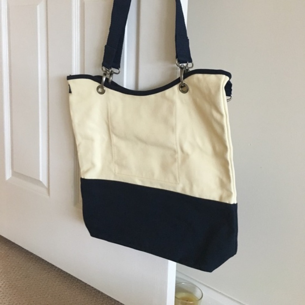 Thirty one Canvas Crew tote AND Matching Mini!